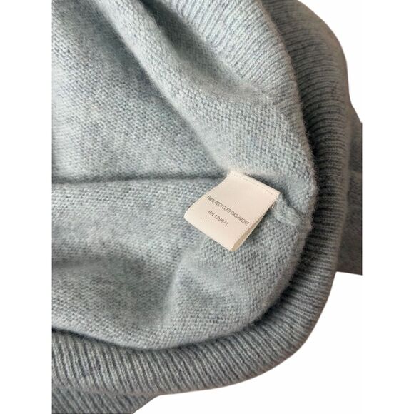 Naked Cashmere Cropped Button Front Cardigan Small Sea foam Blue - Picture 7 of 7